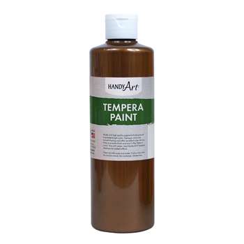 16Oz Bronze Metallic Tempera Paint Handy Art, RPC231165