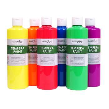 Tempera 6 Pint Fluorescent Set, RPC882060