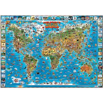 Childrens Map Of The World, RWPDM001