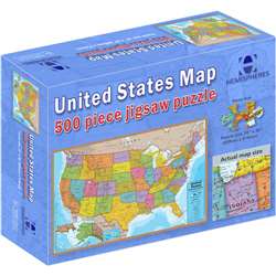 500 Piece USA Puzzle, RWPHMP02