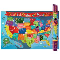 United States Map For Kids, RWPKM02