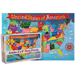 United States Floor Puzzle For Kids, RWPKP04