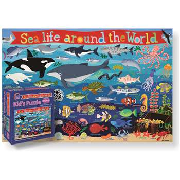 Sea Life Around World Jigsaw Puzzle, RWPKP06