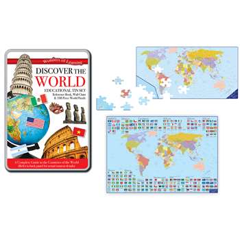 Tin Set Discover The World Wonders Of Learning, RWPTS05