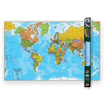 World Wall Chart with Interactive App, RWPWC05
