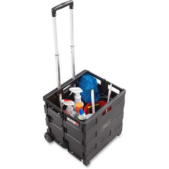 Safco Stow Away Folding Caddy - SAF4054BL