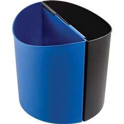 Safco Small Desk-Side Recycling Receptacle - SAF9927BB