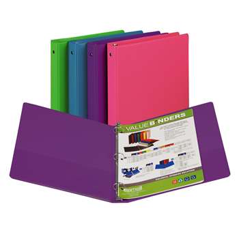 Fashion Color Binder 1In Capacity By Samsill