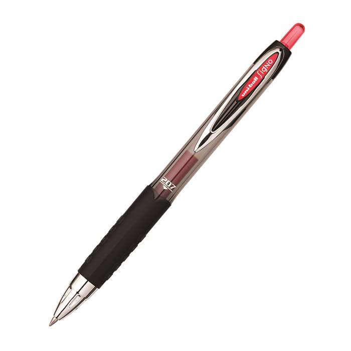 Uni Ball Gel 207 Retractable Gel Pen Medium Point Red By Sanford Lp