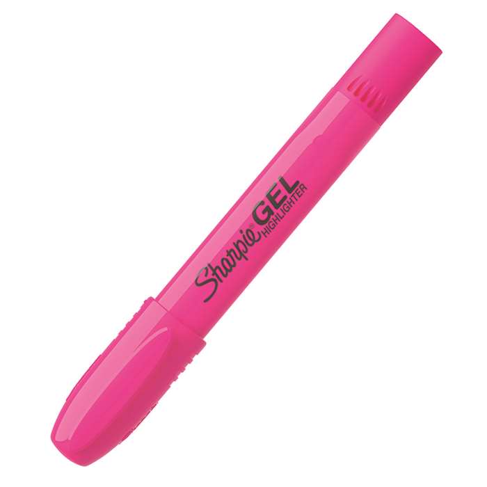 Sharpie Gel Pink Fluorescent Highlighter By Sanford Lp