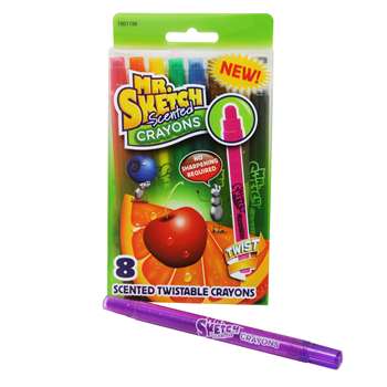 Mr Sketch Scented Twist Crayon 8 Ct, SAN1951199