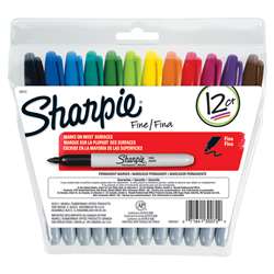 Sanford Sharpie Fine Point 12-Color Set By Newell