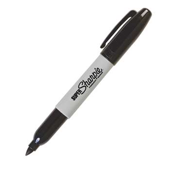 Marker Sharpie Super Blk By Newell