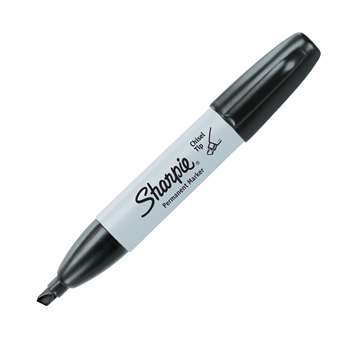 Sharpie Chisel Tip Marker Black By Sanford Lp