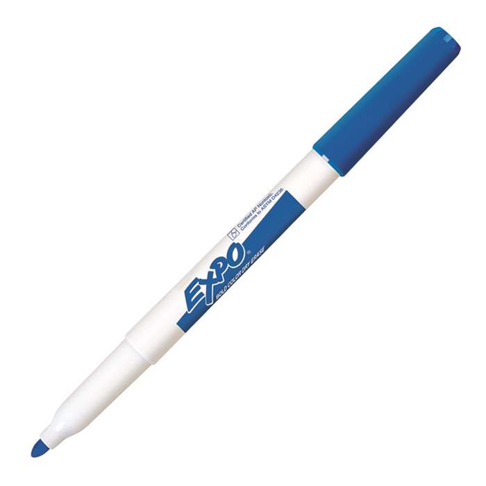 Marker Expo Dry Erase Fine Blue By Newell