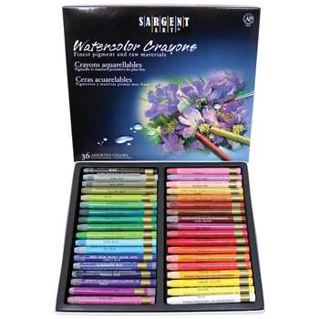 Watercolor Crayons 36 Colors, SAR221136