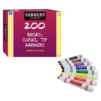 Sargent Art Best Buy Washable Marker Asst Classic , SAR221595