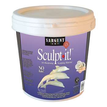 Sculpt It White 2 Lbs By Sargent Art