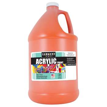 64Oz Acrylic - Orange By Sargent Art