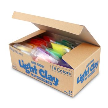 Air Light Clay Set 18 Colors 24/Pk, SAR224077