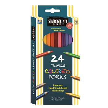 24Ct Sargent Triangular Pencil, SAR227207