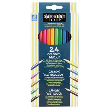 Sargent Art Colored Pencils 24/Set By Sargent Art