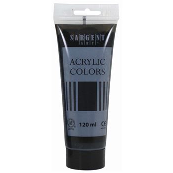 120Ml Tube Acrylic Mars Black, SAR230385