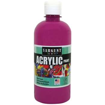 16Oz Acrylic Paint - Magenta By Sargent Art