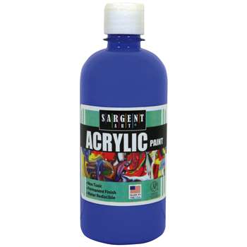 16Oz Acrylic Paint - Blue By Sargent Art