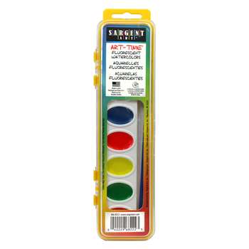 Shop Watercolor 8 Fluor Colors - Sar668222 By Sargent Art