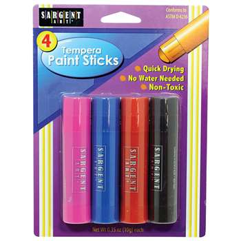 Tempera Stick 4 Pack Secondary, SAR932104