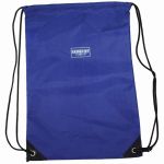 Drawstring Backpack Plain Royal Blu, SAR985065