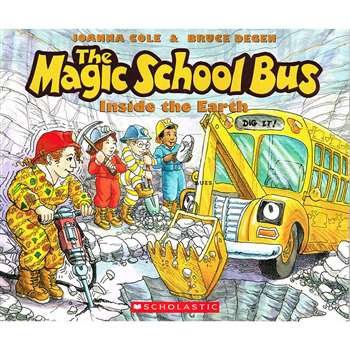 Magic School Bus Inside The Earth By Scholastic Books Trade