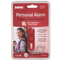 Red Personal Alarm Supports Rainn, SBCPARAINN01