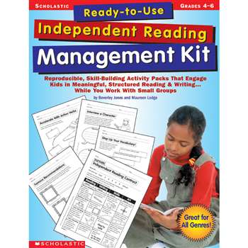 Ready-To-Use Independent Reading Management Kit Gr 4-6 By Scholastic Books Trade