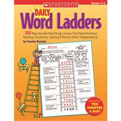 Daily Word Ladders Gr 2-3 By Scholastic Books Trade
