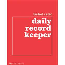 Scholastic Daily Record Keeper Gr K-8 By Scholastic Books Trade