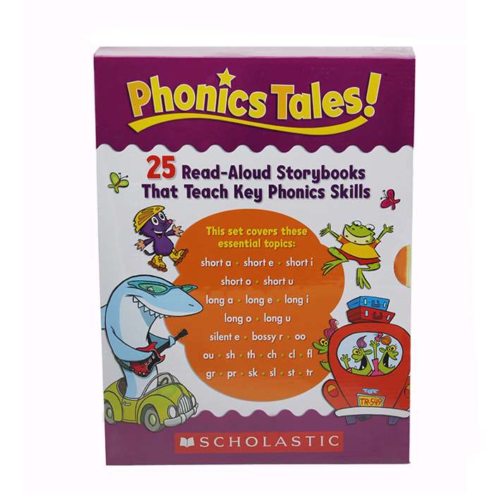 Phonics Tales 25 Read Aloud Storybooks Teach Phoni, SC-506771