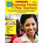 100 Essential Forms For New Teachers, SC-527349