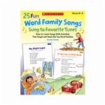 25 Fun Word Family Songs Sung To Favorite Tunes, SC-544882