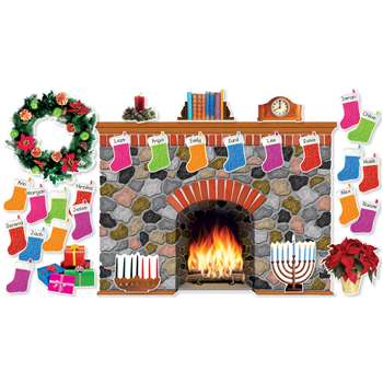 Holiday Hearth Bulletin Board Set By Scholastic Teaching Resources