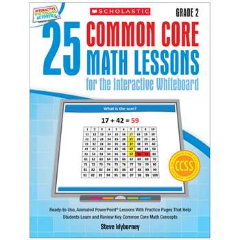 25 Common Core Gr 2 Math Lessons For The Interacti, SC-548617