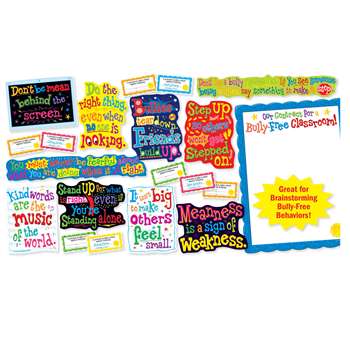 Our Bully Free Classroom Bulletin Board Set By Scholastic Teaching Resources