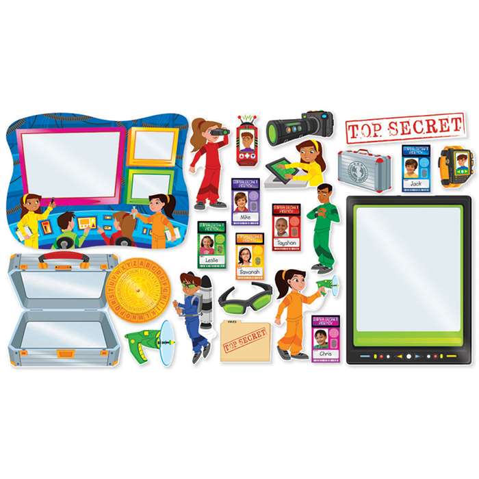 Shop Super Secret Agents Bulletin Board - Sc-565369 By Scholastic Teaching Resources