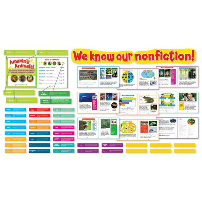 Shop Exploring Nonfiction Bulletin Board - Sc-565679 By Scholastic Teaching Resources