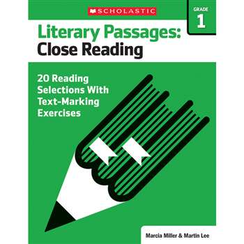 Literary Passages Close Reading Gr1, SC-579384