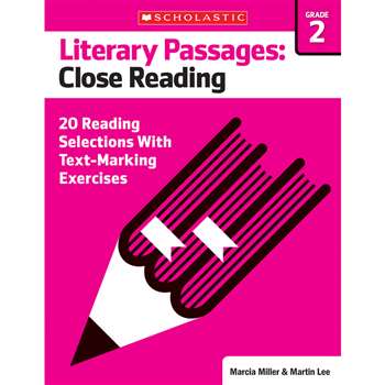 Literary Passages Close Reading Gr2, SC-579385