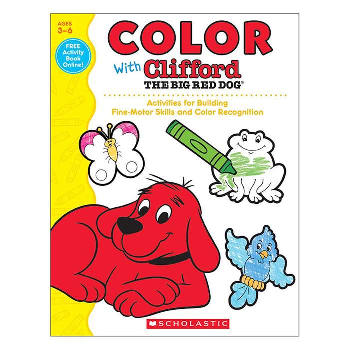 Color With Clifford The Big Red Dog, SC-581960