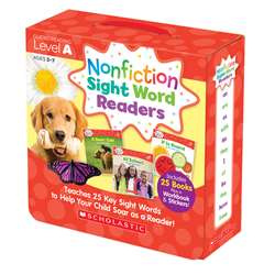 Nonfiction Sight Word Readers Lvl A Parent Pack, SC-584281