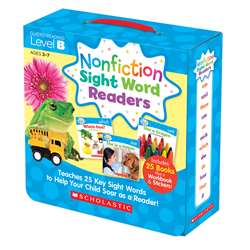Nonfiction Sight Word Readers Lvl B Parent Pack, SC-584282